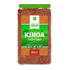 NATURAL GREEN КІНОА ЧЕРВОНА 350ГР